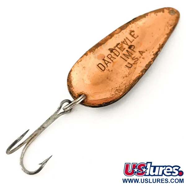 Eppinger Dardevle Imp Cuillère, Black / White / Copper, 11g, #12451