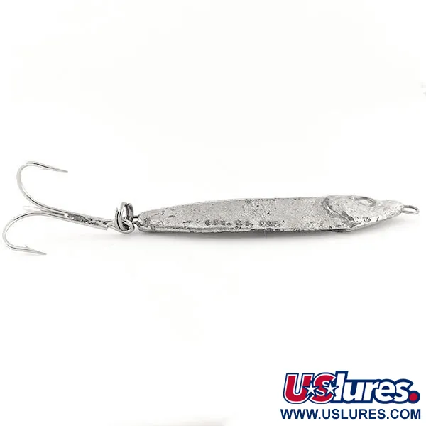 Luhr Jensen Crippled Herring Jig, Argent, 50g, Corps frappé, #12454