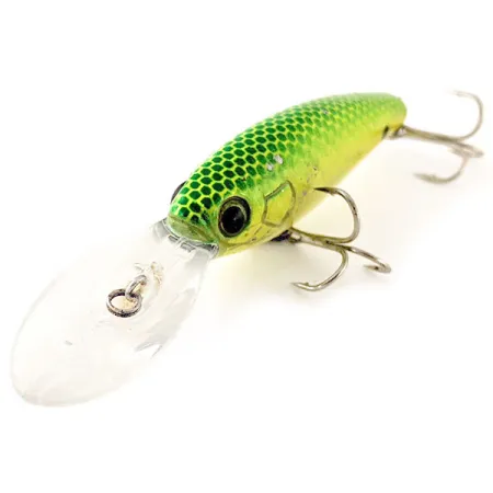 Cotton Cordell Deep Minnow UV Poisson nageur, Chartreuse, 7g, UV, #12459