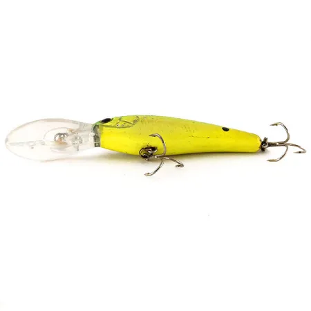 Cotton Cordell Deep Minnow UV Poisson nageur, Chartreuse, 7g, UV, #12459