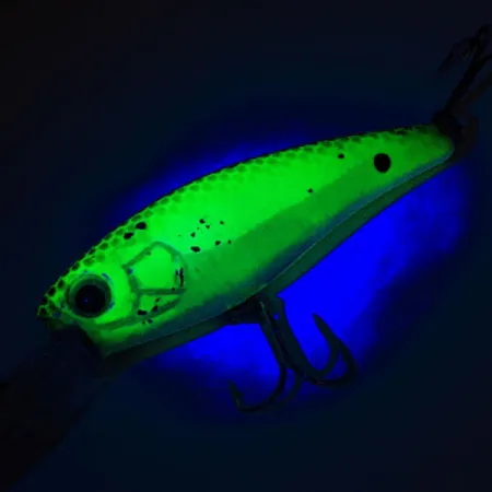 Cotton Cordell Deep Minnow UV Poisson nageur, Chartreuse, 7g, UV, #12459