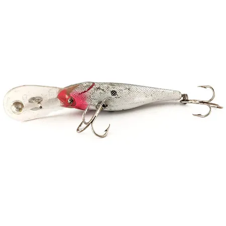 Rebel Double Deep Shad Poisson-nageur, Argent, 11g, Vintage, #12466