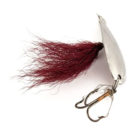 Johnson Silver Minnow Triple Hook Cuillère, Argent, 12g, #12472