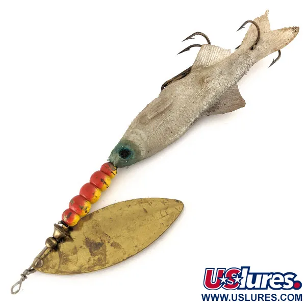 Mepps Giant Killer Mino Cuiller, Laiton / Bleu, 40g, #12474