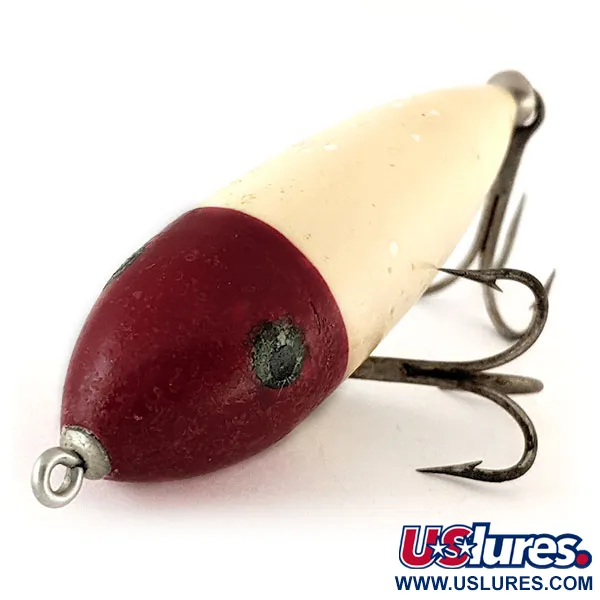 Leurre Heddon Baby Zara, Blanc / Rouge, 10g, Topwater Classique, #12476
