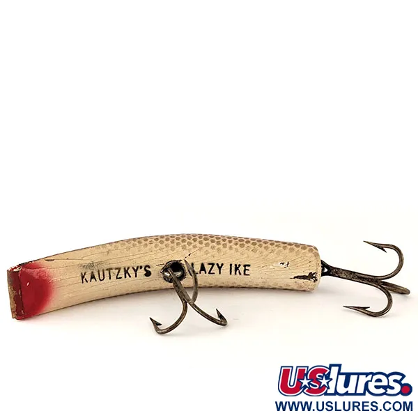 Kautzky Lazy Ike Leurre, Brun & Or, 8,5g, Bois, #12480