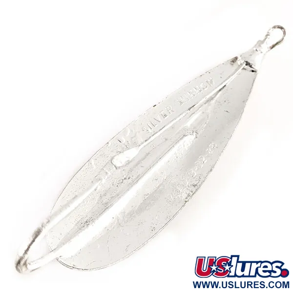 Cuillère Johnson Weedless Silver Minnow UV, Argent/Orange, 12g, #12487