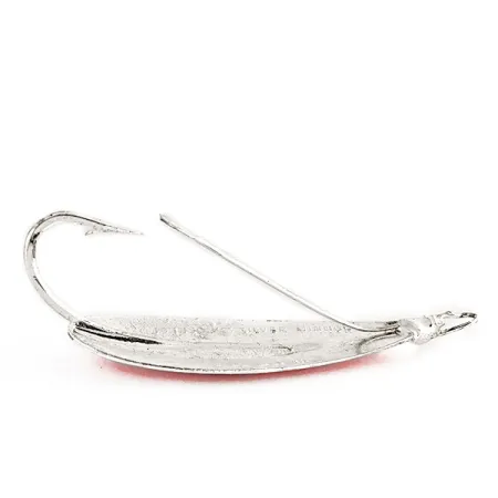 Cuillère Johnson Weedless Silver Minnow UV, Argent/Orange, 12g, #12487