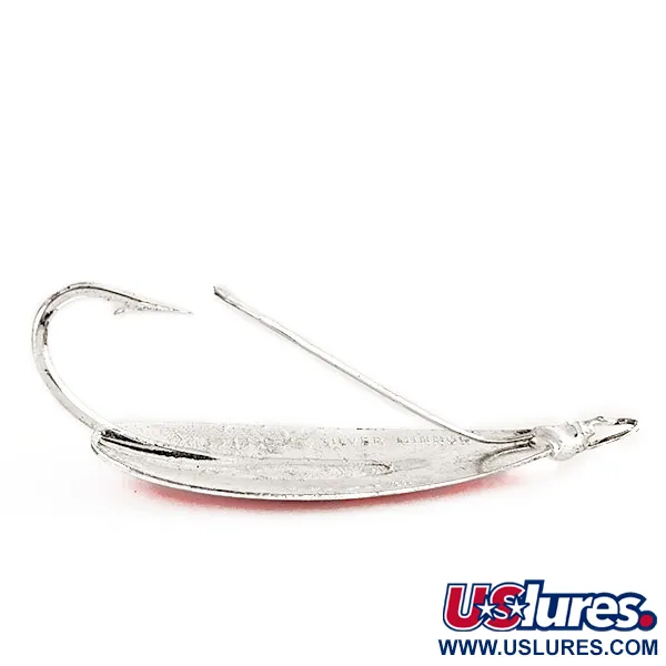 Cuillère Johnson Weedless Silver Minnow UV, Argent/Orange, 12g, #12487