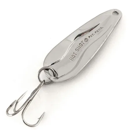Luhr Jensen Hot Shot Cuillère, Nickel, 9g, Vintage, #12498