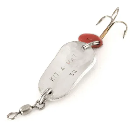 Gibbs Delta Kit-A-Mat #32 Cuillère, Argent, 9g, Texture écailles, #12499