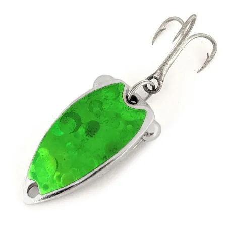 Fish Itt First Double Dancer Lame Vibrante, Vert/Nickel, 7g, UV, #12500