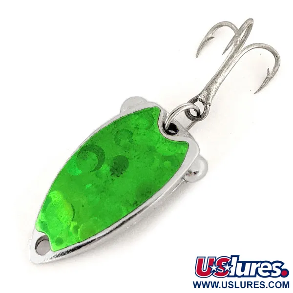 Fish Itt First Double Dancer Lame Vibrante, Vert/Nickel, 7g, UV, #12500