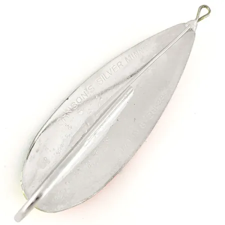 Johnson Weedless Silver Minnow UV Cuillère, Fire Tiger, 28g, UV, #12517