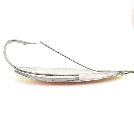 Johnson Weedless Silver Minnow UV Cuillère, Fire Tiger, 28g, UV, #12517