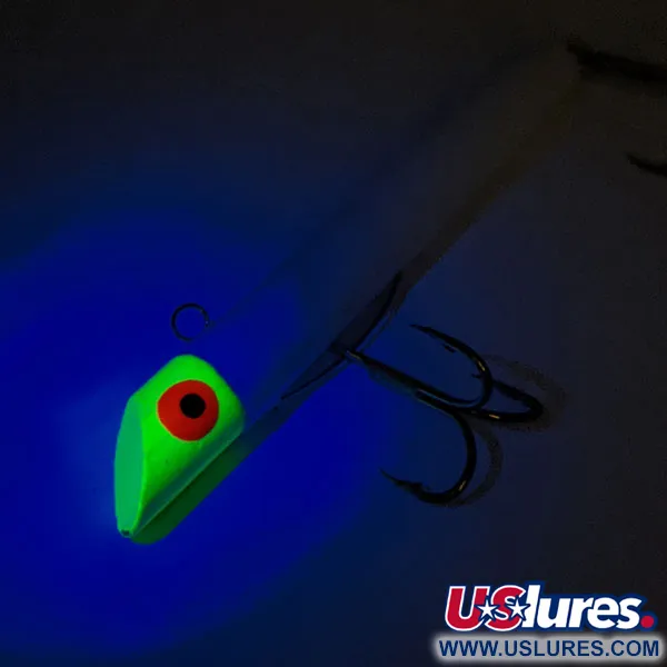 Sea Striker Got-Cha Gotcha G1000 Series UV Leurre, Blanc/Jaune, 25g, #12560