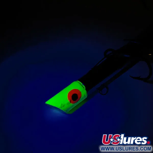 Sea Striker Got-Cha Plug UV Leurre, Nickel/Chartreuse, 19g, UV, #12561