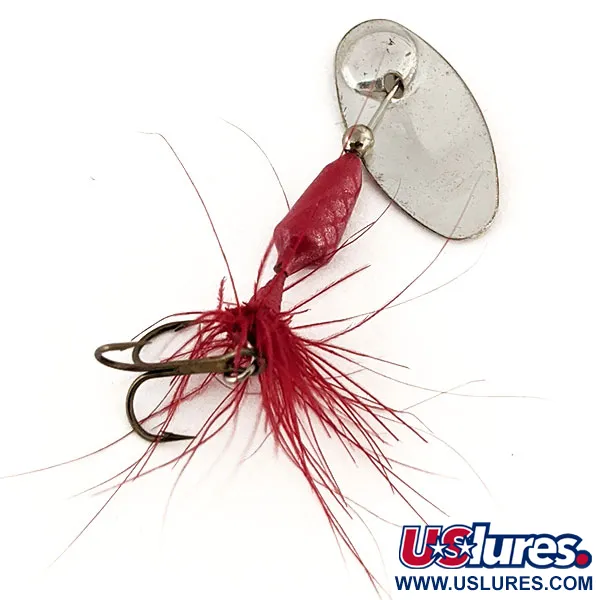 Yakima Bait Vibric Rooster Tail Cuiller, Rouge, 1.7g, Anti-Vrillage, #12567