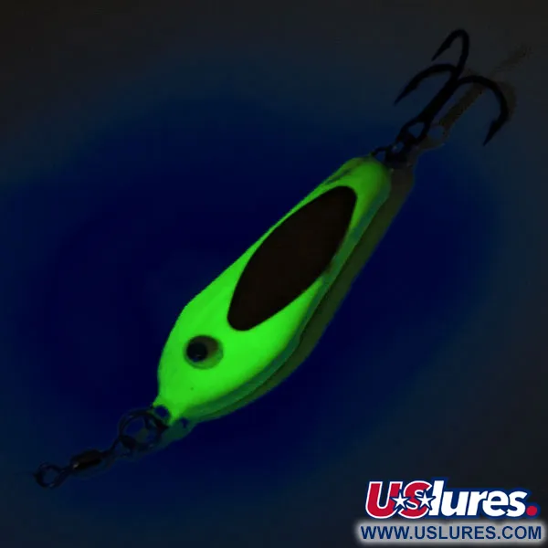 Bubba-Baits Zig Zag Spoon Cuillère Jig, Chartreuse, 25g, UV, #12572