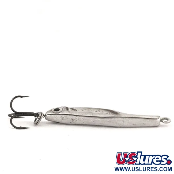 Thundermist Stingnose Jigging Spoon, Nickel, 7g, Hameçon Triple, #12577