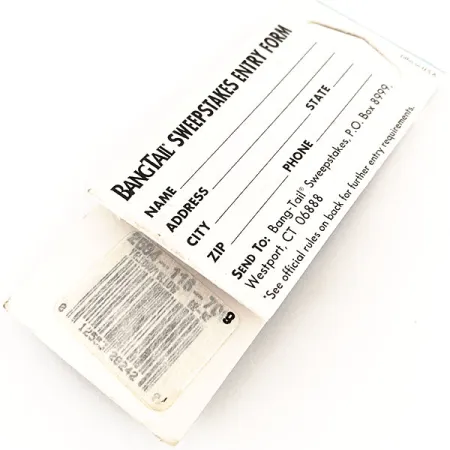 Luhr Jensen Bang Tail Cuillère, Jaune, 1.8g, Queue Plumes, #12684