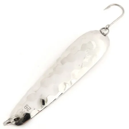 Len Thompson Northern King NK28 Cuillère, Argent, 14g, Martelé, #12691