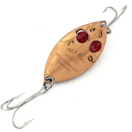 Cuillère Hofschneider Red Eye junior, Cuivre, 13g, Yeux rouges, #12694