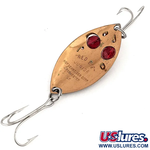 Cuillère Hofschneider Red Eye junior, Cuivre, 13g, Yeux rouges, #12694