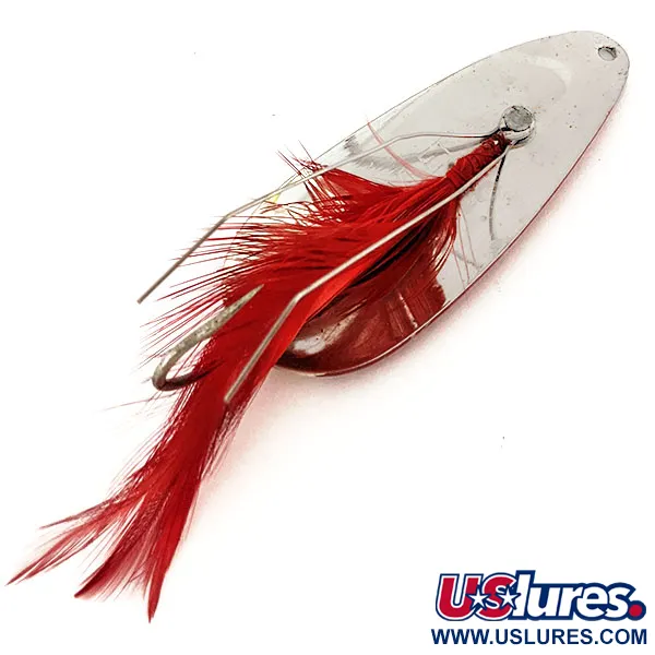 Cuillère Eppinger Weedless Dardevle Dardevlet, Rouge/Blanc, 21g, #12702