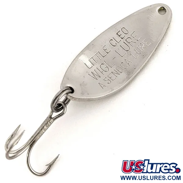 Little Cleo Seneca Glow Cuillère, White/Nickel/Green, 7g, Glow, #12745