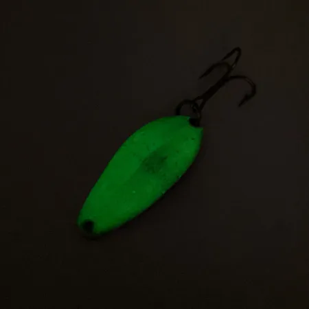 Little Cleo Seneca Glow Cuillère, White/Nickel/Green, 7g, Glow, #12745