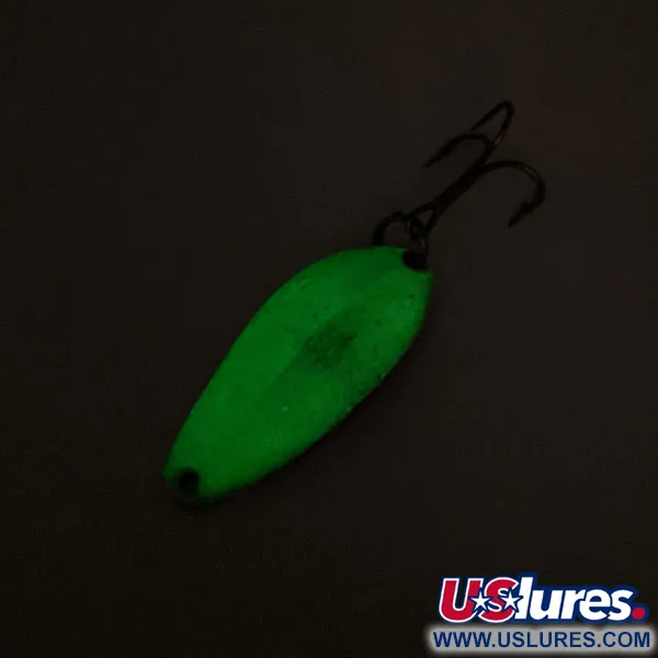 Little Cleo Seneca Glow Cuillère, White/Nickel/Green, 7g, Glow, #12745