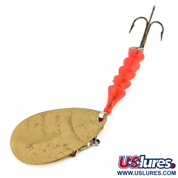 Luhr Jensen TEE Spoon Cuillère, Gold/Red, 14g, UV-réactif, #12760
