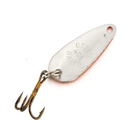 Otto's Ace UV Cuillère, Silver / Orange, 3g, UV Réactive, #12763