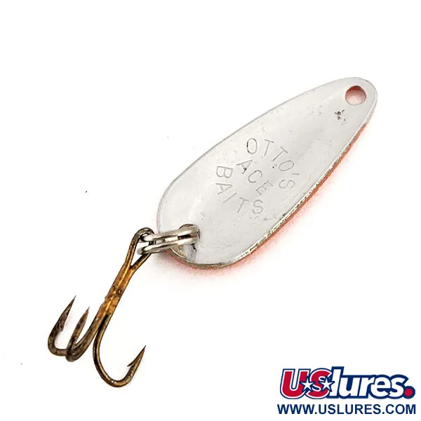 Otto's Ace UV Cuillère, Silver / Orange, 3g, UV Réactive, #12763