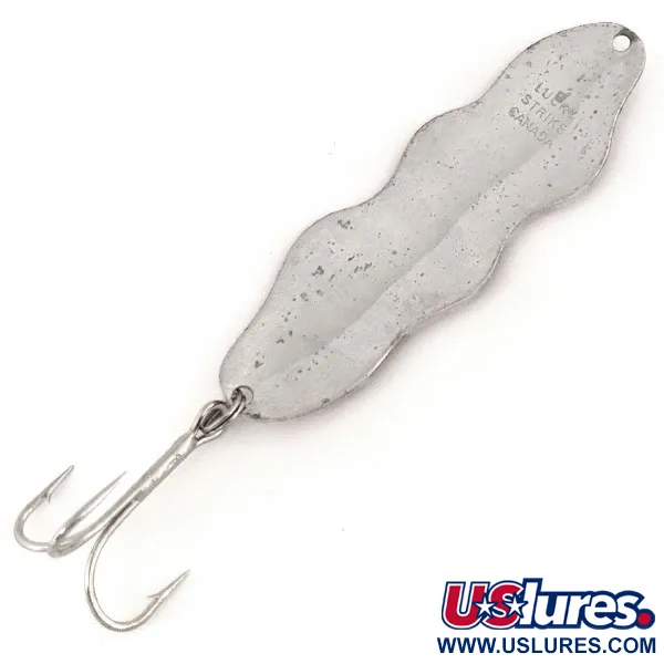 Lucky Strike Serpent Wobbler Cuillère, Rouge/Blanc/Nickel, 18g, #12774