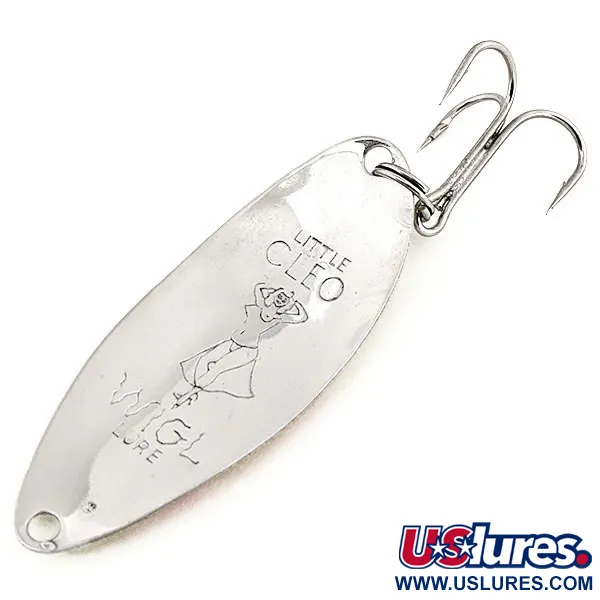 Seneca Little Cleo (Hula Girl) Cuillère, Yellow/Red/Nickel, 5g, #12783