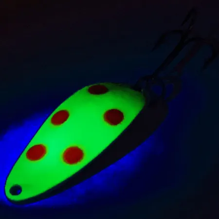 Seneca Little Cleo (Hula Girl) UV Cuillère, Jaune/Rouge/Nickel, #12785