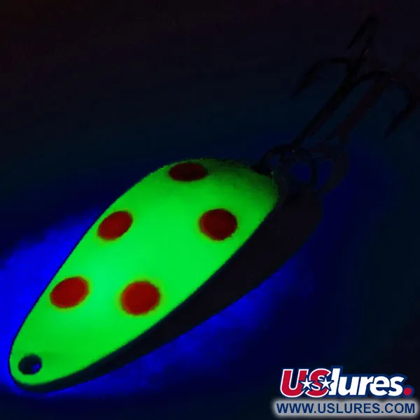 Seneca Little Cleo (Hula Girl) UV Cuillère, Jaune/Rouge/Nickel, #12785