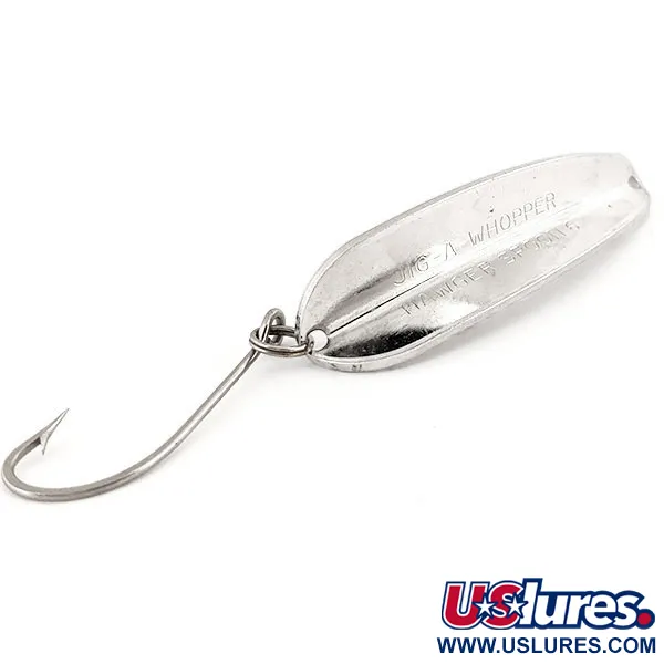 HT Enterprises Hawgler #6 Glow Cuillère, Nickel/Glow, 21g, #12778