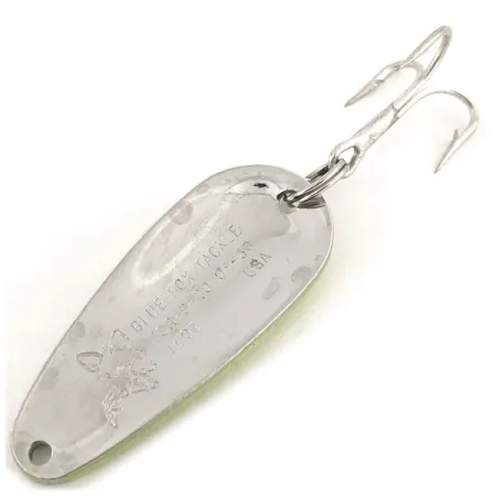 Cuillère Blue Fox Tor-P-Do UV, Chartreuse/Rouge/Nickel, 14g, UV, #12796