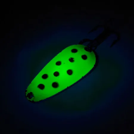 Cuillère Blue Fox Tor-P-Do UV, Chartreuse/Rouge/Nickel, 14g, UV, #12796