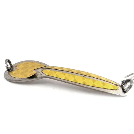 Glen Evans Loco 4 Cuillère, Argent-Jaune, 23g, Prisme, #12800