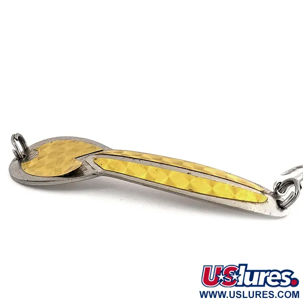 Glen Evans Loco 4 Cuillère, Argent-Jaune, 23g, Prisme, #12800