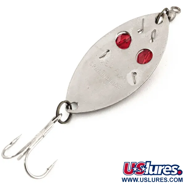 Eppinger Red Eye junior Cuillère, Nickel / Vert, 11g, Yeux rouges, #12815