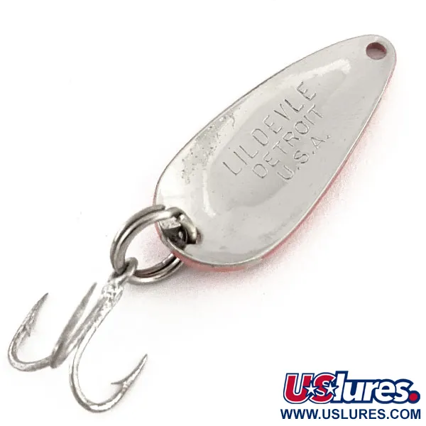 Cuiller Eppinger Dardevle Lildevle UV, Rouge/Noir/Nickel, 3.4g, #12820