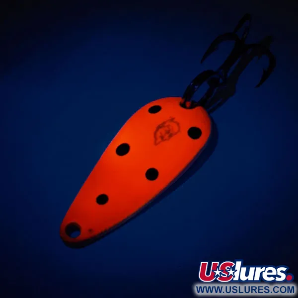 Cuiller Eppinger Dardevle Lildevle UV, Rouge/Noir/Nickel, 3.4g, #12820