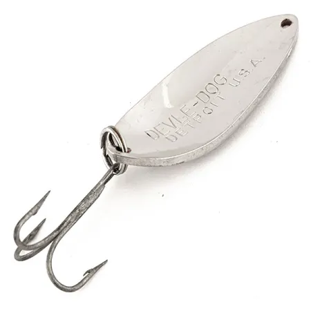 Dardevle Devle Dog 5400 Cuillère, Nickel, 18g, Detroit USA, #12824