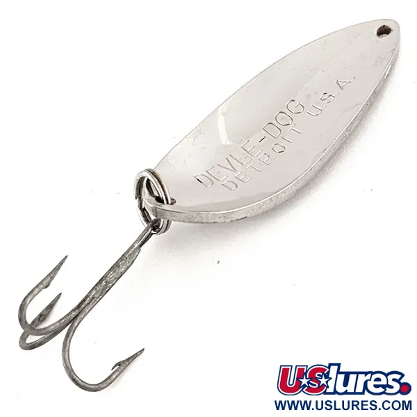 Dardevle Devle Dog 5400 Cuillère, Nickel, 18g, Detroit USA, #12824