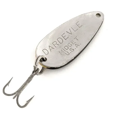 Eppinger Dardevle Midget Cuillère, Jaune/Noir/Nickel, 6g, #12851